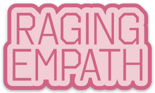 Load image into Gallery viewer, raging empath sticker bold
